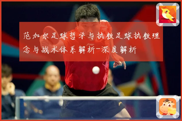 范加尔足球哲学与执教足球执教理念与战术体系解析-深度解析